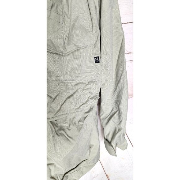 Columbia Sportswear Beige Safari Utility Jacket Multi-Pocket Pop-Out Hood - Picture 13 of 16